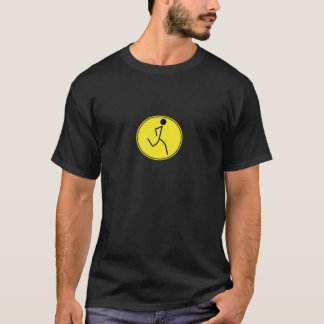 Runner (geel) t-shirt