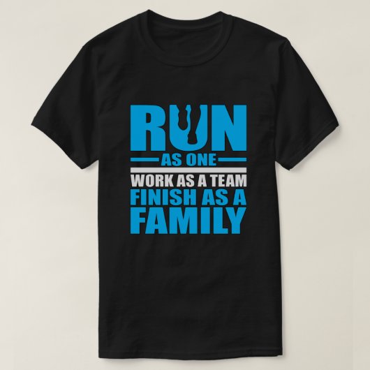 Runner Gift Idea Looppas als Één Werk aangezien he T-shirt (Design voorkant)