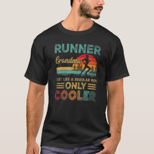 Runner Grandma Marathon Running Jogging Moeder's T-shirt
