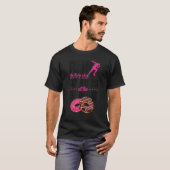 Runner Half Marathon Donut Run Lik T-shirt (Voorkant volledig)