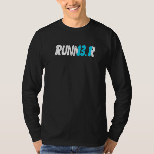 Runner halve marathon 13 1 mijl lopen marathonlope t-shirt