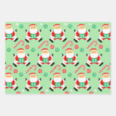 Runner Holiday Gift Wrapping Paper (Voorkant)