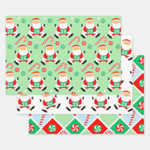 Runner Holiday Gift Wrapping Paper