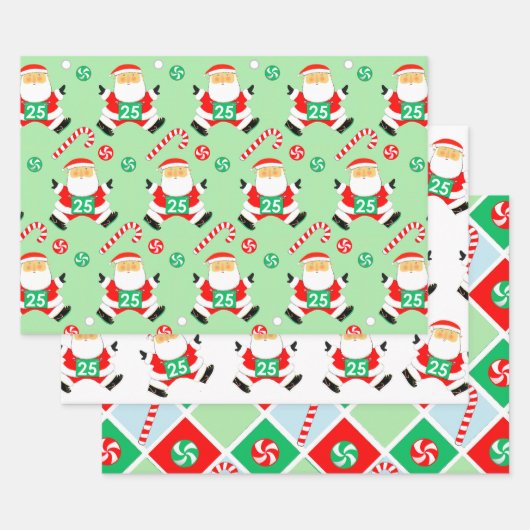 Runner Holiday Gift Wrapping Paper (Set)