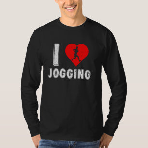 Runner I LOVE JOGGING Running Funny Jogger T-shirt