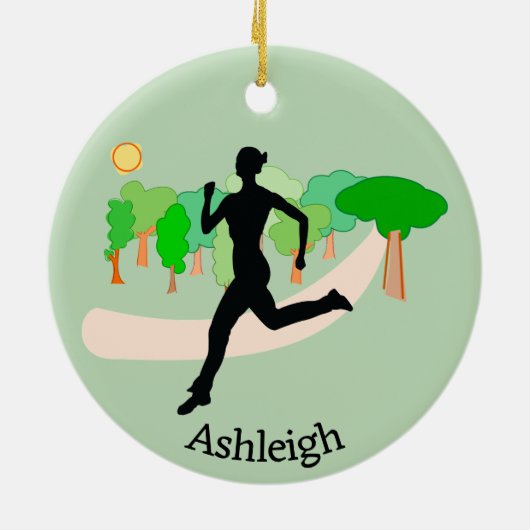 Runner Jogger Ornament (Achterkant)