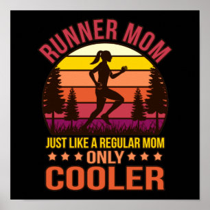 Runner Ma Definition Half Marathon die Lover loopt Poster