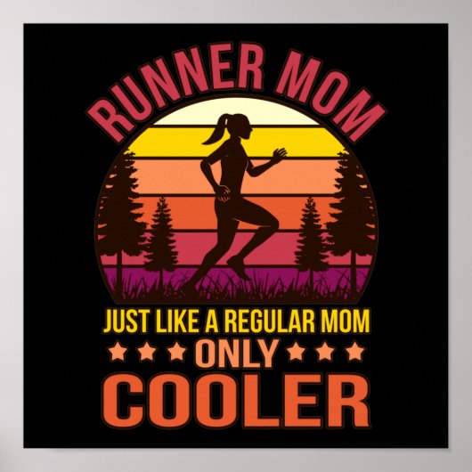 Runner Ma Definition Half Marathon die Lover loopt Poster (Voorkant)