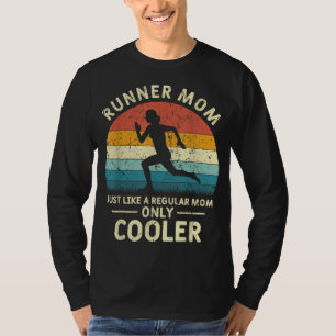 Runner Ma Funny Marathon die Jogging Mothers runt T-shirt