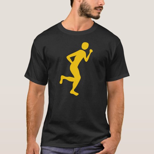 Runner (Mannelijk) - Amber T-shirt (Voorkant)