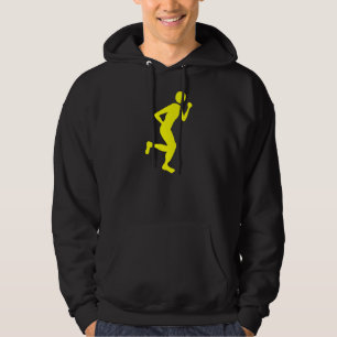 Runner (Mannelijk) - Geel Hoodie