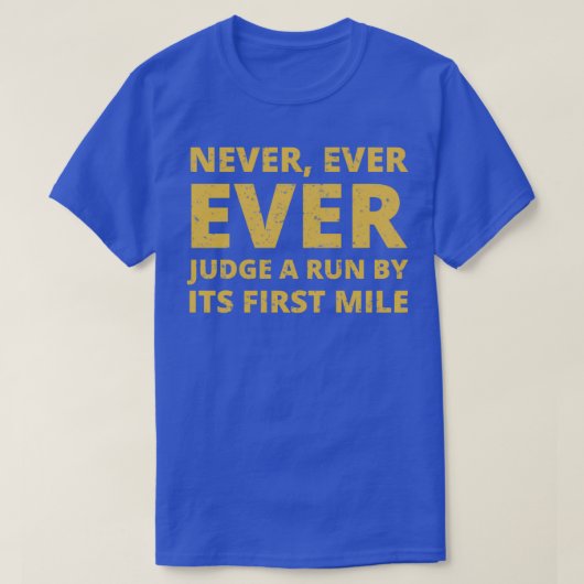 Runner Marathon Funny Gift T-shirt (Design voorkant)