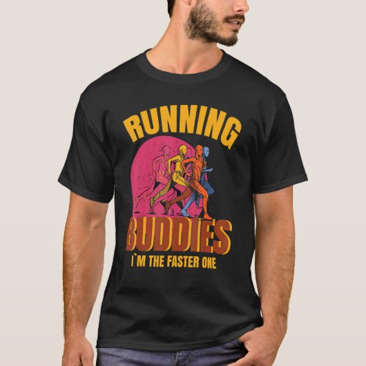 Runner Marathon Jogger Running T-shirt (Voorkant)