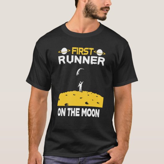 Runner On The Moon T-shirt (Voorkant)