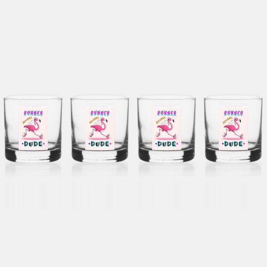 Runner Rhythmic Dude Whisky Glas (Voorkant)