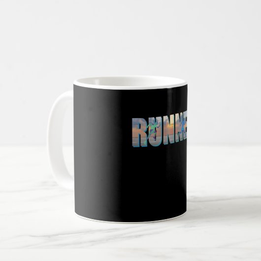 Runner Runner Koffiemok (Voorkant links)