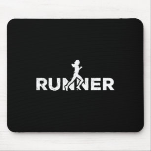 Runner Silhouette Jogging Marathon Atleet Muismat