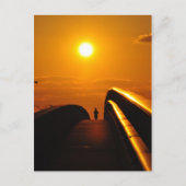 Runner Sunset Delight Bridge Daytona Carte postale (Devant)