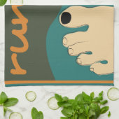 Runner Toes Theedoek (Gevouwen)