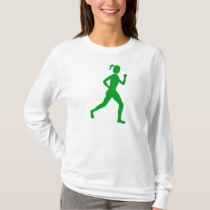 Runner (Vrouw) - Grass Green T-shirt
