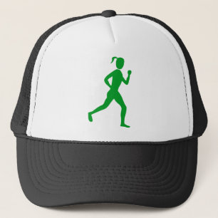 Runner (Vrouw) - Grass Green Trucker Pet