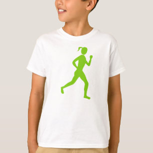 Runner (Vrouw) - Martian Green T-shirt