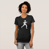 Runner (Vrouw) - Wit T-shirt (Voorkant volledig)