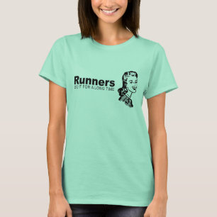 Runners doen het lang t-shirt