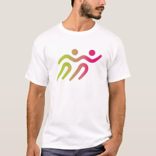 Runners jongen met meisjes t-shirt