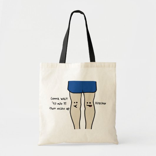 Runners Knees Tote Bag (Voorkant)