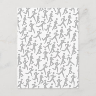 Runner's patroon briefkaart