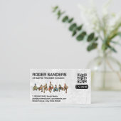 Runners Top Uitzicht | Coach Trainer Visitekaartje (Staand voorkant)