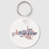 Runner's Words Sleutelhanger (Voorkant)