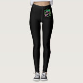 Running Back Girl Logo/ Not A Boys Game Leggings (Voorkant)