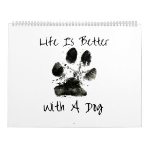 Running Bernese Mountain Dog - Dogs - Comic - Gift Kalender