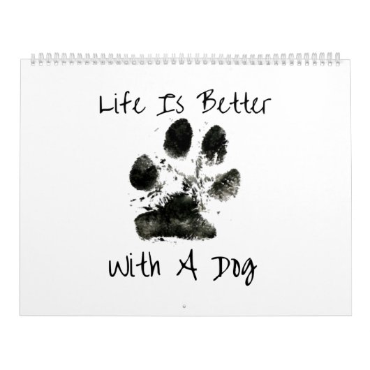 Running Bernese Mountain Dog - Dogs - Comic - Gift Kalender (Hoes)