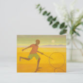 Running Boy 2010 Briefkaart (Staand voorkant)