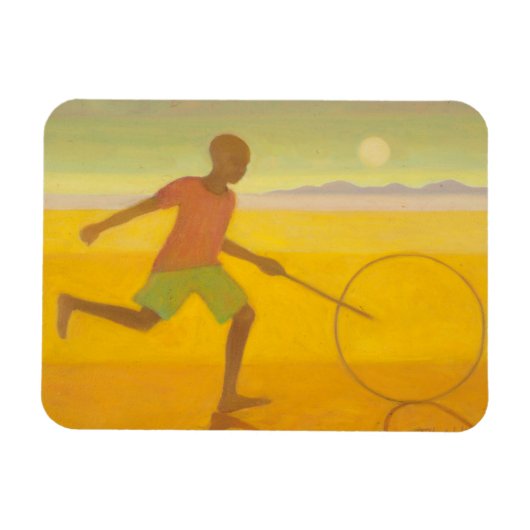 Running Boy 2010 Magneet (Horizontaal)