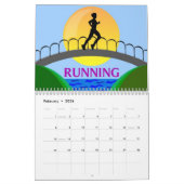 RUNNING CALENDAR KALENDER (Feb 2026)