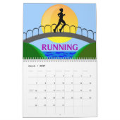 RUNNING CALENDAR KALENDER (Mar 2027)