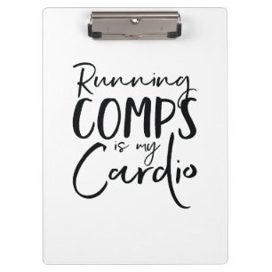 Running Comps is mijn Cardio RE klembord