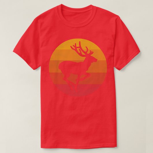 Running Deer T-shirt (Design voorkant)