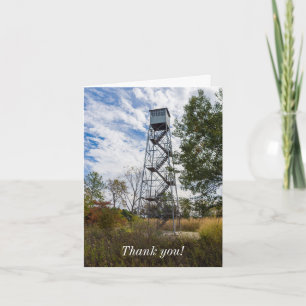 Running Fire Tower Dank u Kaart