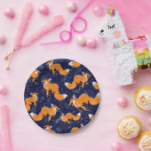 Running Fox Party Borden Papieren Bordje (Feest)