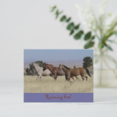 Running Free Briefkaart (Staand voorkant)