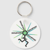 Running Funny Endorphins Sleutelhanger (Voorkant)