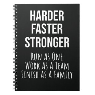 Running Gifts Team Runners Cross Country Atleet Notitieboek