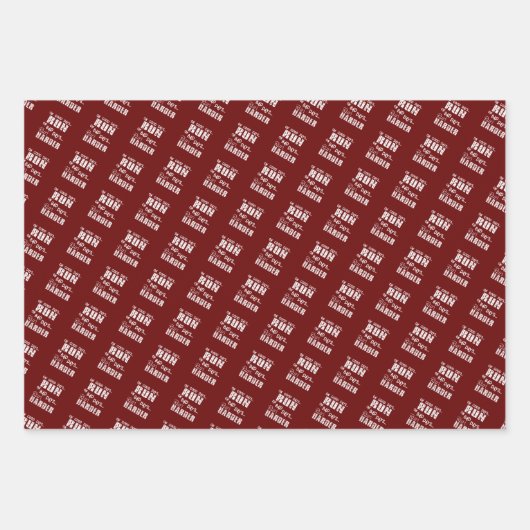 Running Good Days Run - Bad Days Run Harder Inpakpapier Vel (Voorkant 3)