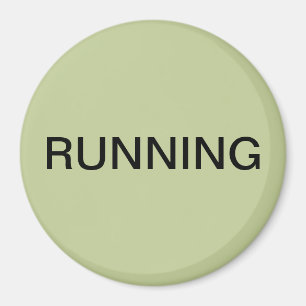 Running groene vaatwasser magneet