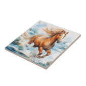 Running Horse Tegeltje (Zijkant)